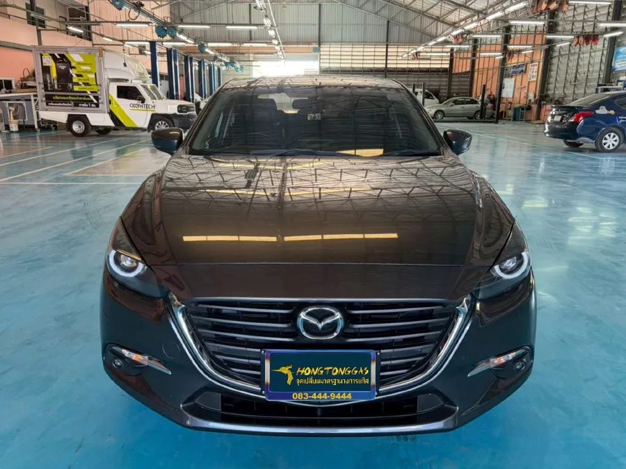 Mazda3 2.0 Skyactiv Prins VSI-3 DI กล่อง AFC 3.0 DI หัวฉีด Keihin K9 หม้อต้ม Prins eVP-500 กรองแก๊ส Keihin ถังโดนัทวางบน 42L