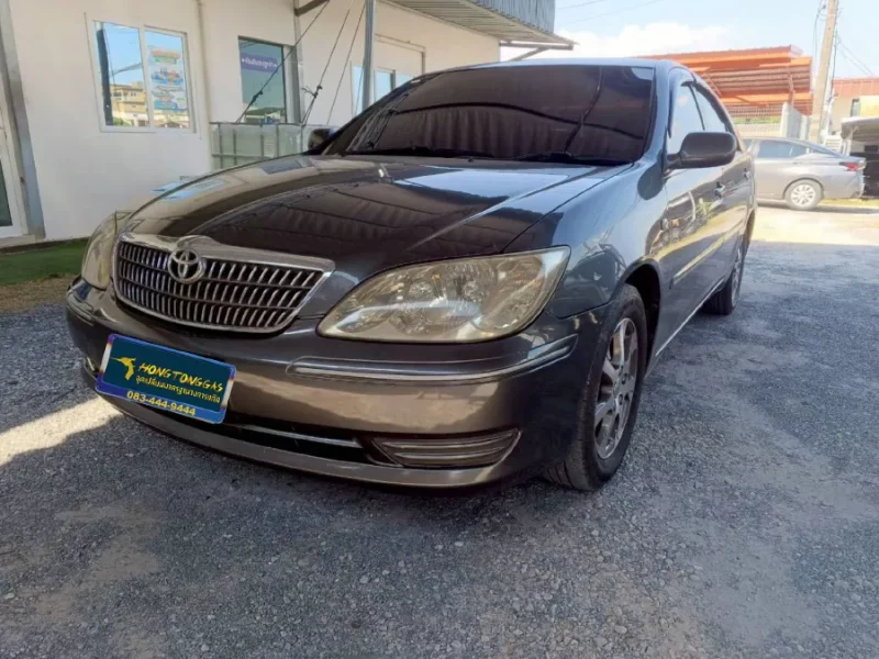 Toyota Camry 2.0E AEB แท้อิตาลี 4 สูบ หม้อต้ม Tomasetto Nordic รางหัวฉีด Valtek กรองแก๊สกลางสาย Certools F-750 กล่อง AEB MP48 4 สูบ ถังโดนัทวางบน 54L