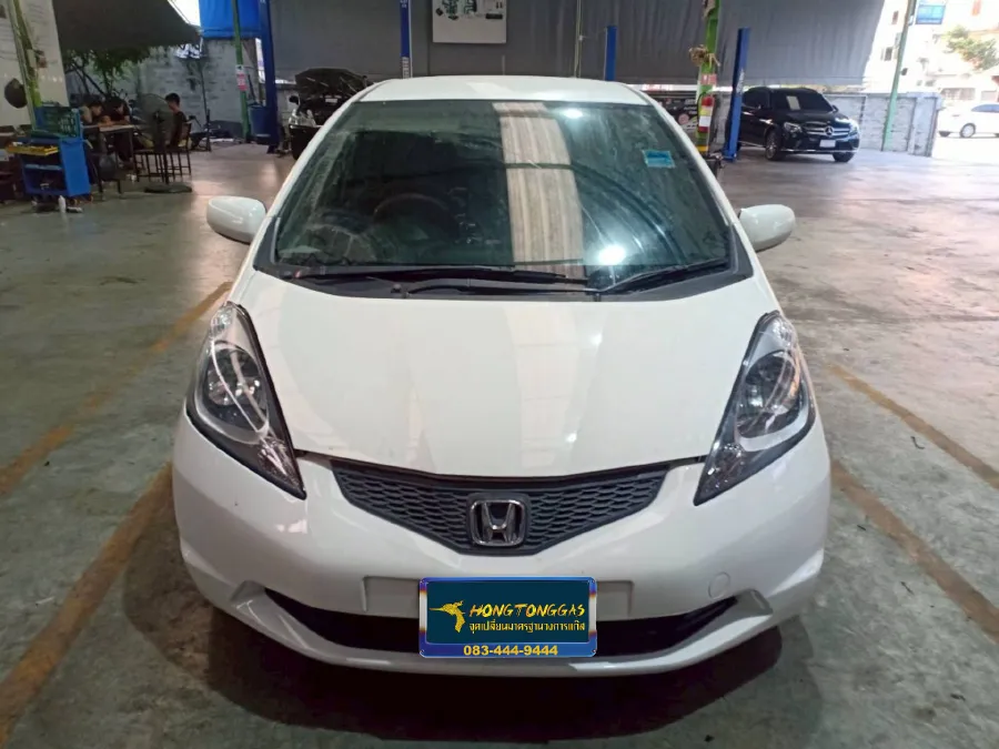 Honda Jazz GE 2010 AC STAG 200 GOFAST หม้อต้ม Tomasetto Nordic รางหัวฉีด HANA กล่อง AC STAG 200 Gofast ถังโดนัทวางใน 42L