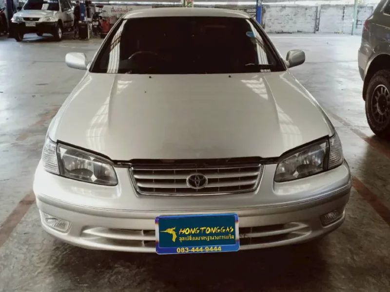 Toyota Camry AEB แท้อิตาลี 4 สูบ หม้อต้ม Tomasetto Nordic หัวฉีด HANA กรองแก๊สกลางสาย Certools F-750 กล่อง AEB MP48 4 สูบ ถังโดนัทวางบน 54 ลิตร