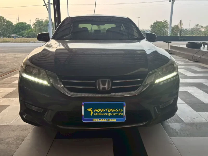 Honda Accord Prins Ecomax หม้อต้ม Tomasetto Nordic รางหัวฉีด HANA กล่อง Prins AFC Compact 4D ถังโดนัทวางบน 52L