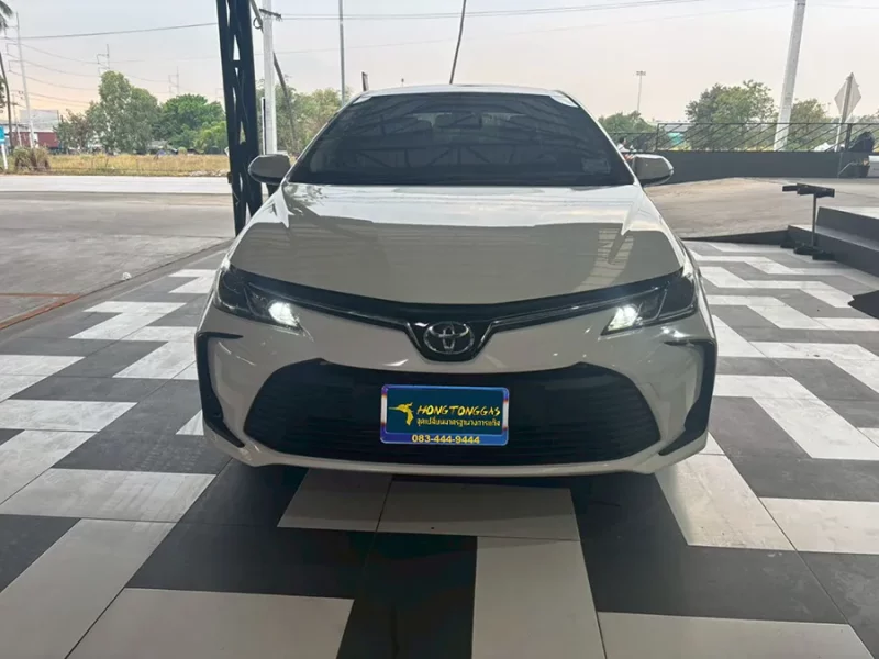 TOYOTA ALTIS Prins EcoMax หม้อต้ม Tomasetto Nordic รางหัวฉีด Hana กล่อง Prins AFC Compact 4D ถังโดนัทวางบน 42 ลิตร