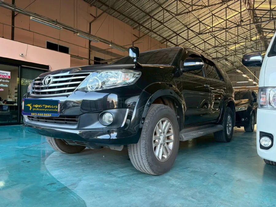 Toyota Fortuner ติดแก๊ส