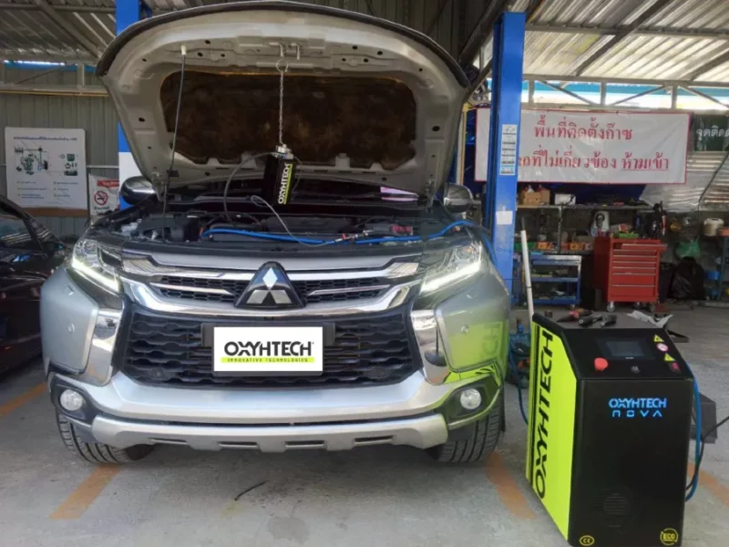 Mitsubishi Pajero 2.4 Diesel เข้าสปา Oxyhtech