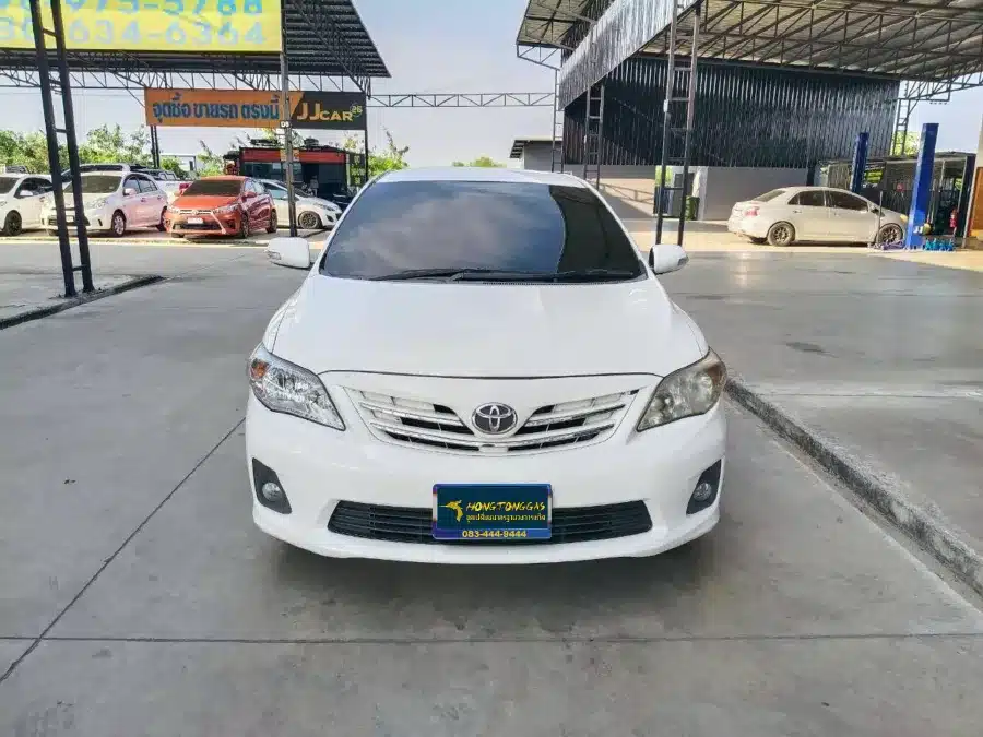 Toyota Altis Prins EcoMax หม้อต้ม Tomasetto Nordic รางหัวฉีด Hana กรองแก๊ส Certools F-750 กล่อง Prins AFC Compact 4D ถังแคปซูลวางบน 58L