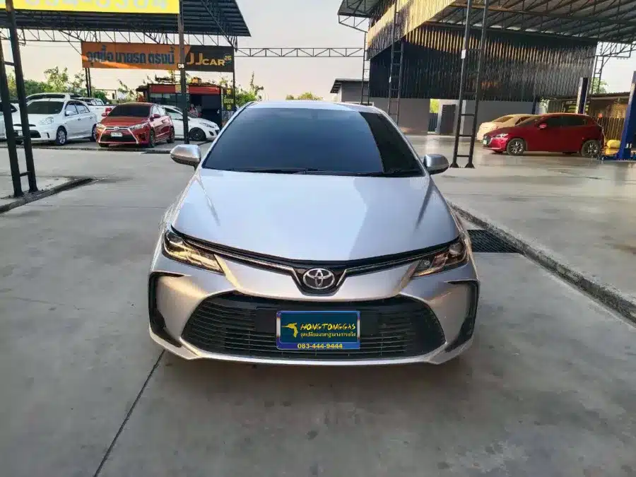 TOYOTA ALTIS Prins EcoMax หม้อต้ม Tomasetto Nordic รางหัวฉีด HANA กรองแก๊ส Certools F-750 กล่อง Prins AFC Compact 4D ถังโดนัทวางบน 42L