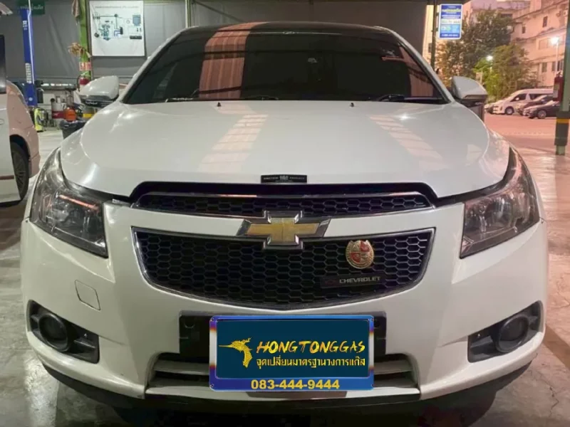 CHEVROLET CRUZE Prins Ecomax หม้อต้ม Tomasetto Nordic รางหัวฉีด HANA กรองแก๊ส Certools F-750 กล่อง Prins AFC Compact 4D ถังโดนัทวางบน 52L