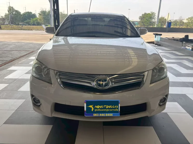 Camry 2.4 XV40 Prins EcoMax หม้อต้ม Tomasetto Nordic รางหัวฉีด HANA กล่อง Prins AFC Comapct 4D ถังแคปซูลวางบน 58 ลิตร