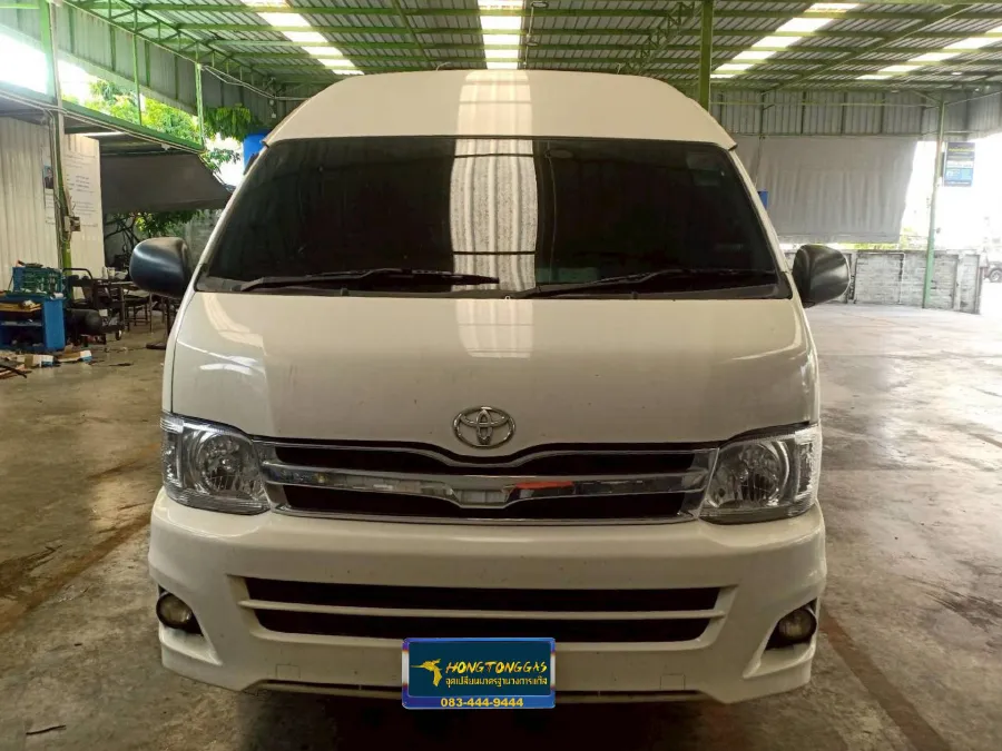 Toyota Commuter 2.7Prins Technomax กล่อง Prins AFC Compact Pro 4D หม้อต้ม Prins CPR รางหัวฉีด Prins Gemini กรองแก๊ส Prins ถังโดนัทหุ้มยางวางล่าง 54L