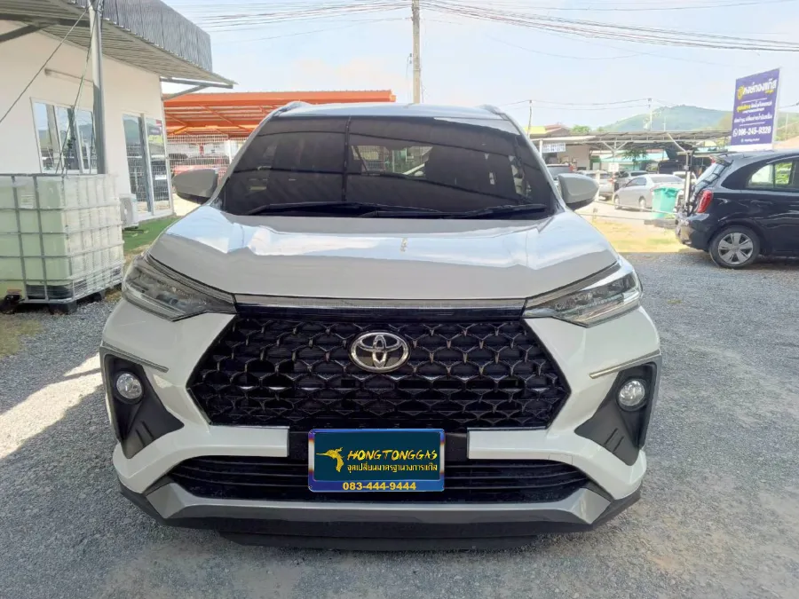 Toyota Veloz Prins EcoMax หม้อต้ม Tomasetto Nordic รางหัวฉีด HANA กรองแก๊สกลางสาย Certools F-750 กล่องอีซียู Prins AFC Compact 4D ถังโดนัทหุ้มยาง 48L
