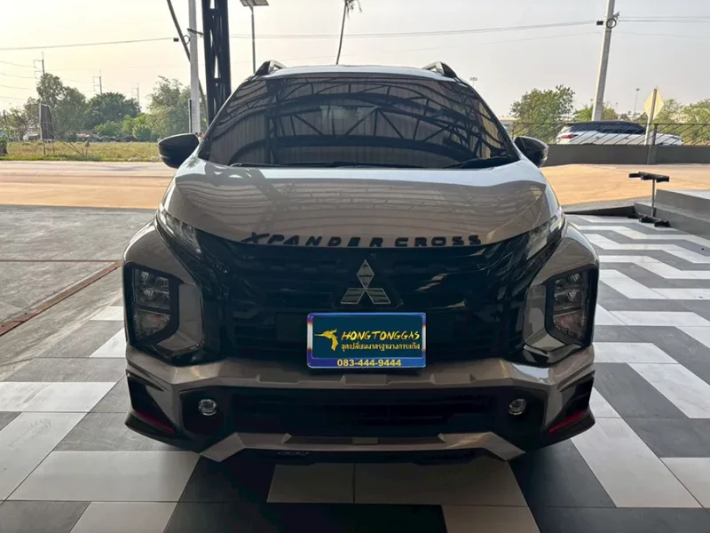 Mitsubishi Xpander Cross Prins EcoMax หม้อต้ม Tomasetto Nordic รางหัวฉีด HANA กล่อง Prins AFC Compact 4D ถังโดนัทหุ้มยาง วางล่าง 48L
