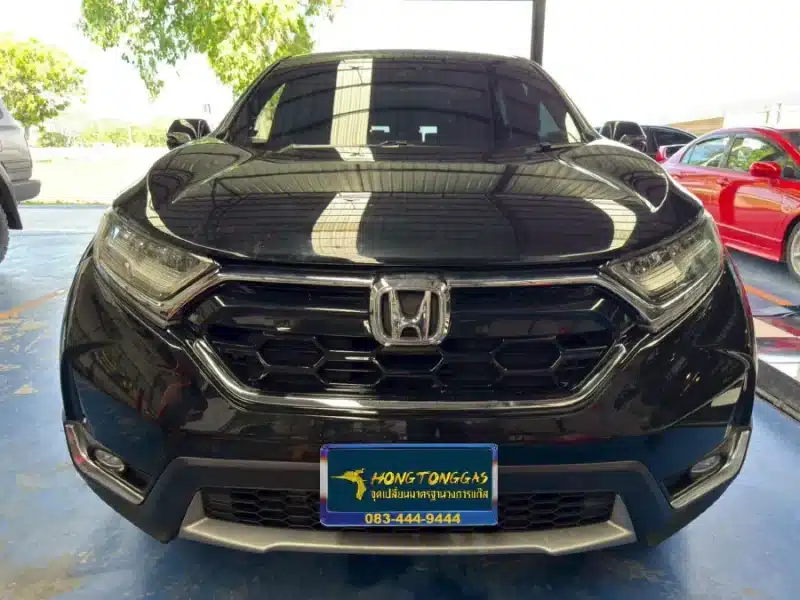 Honda CR-V Prins Silverline หม้อต้ม Prins eVP-500 รางหัวฉีด Prins กรองแก๊ส Prins กล่อง Prins AFC Compact Pro 4D ถังโดนัทวางใน 62L
