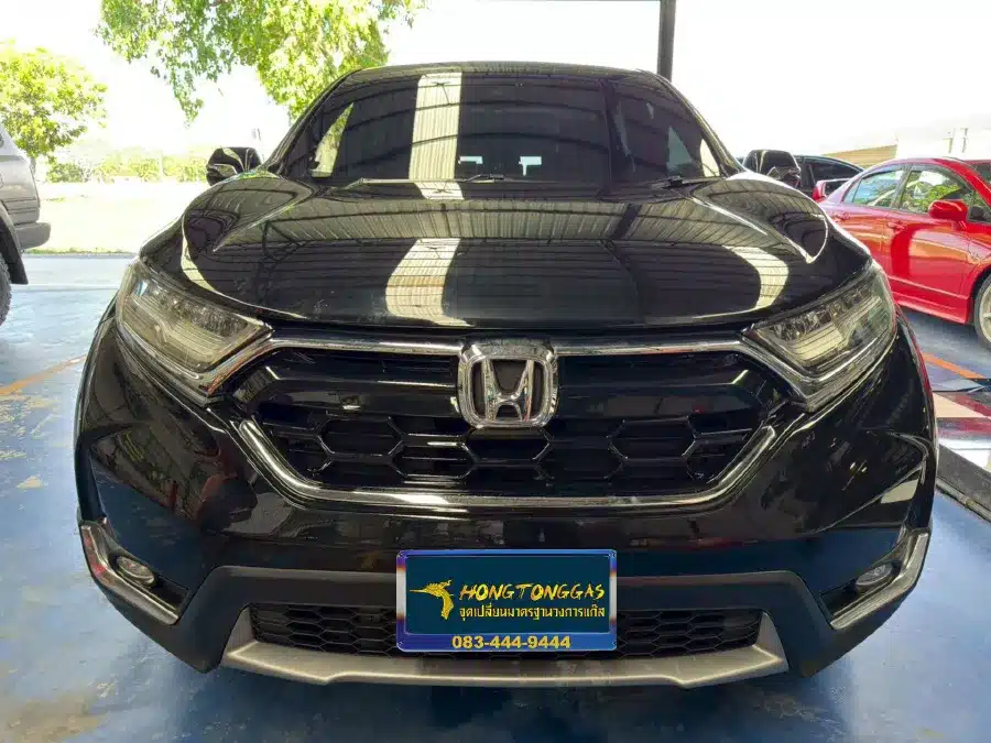 Honda CR-V Prins Silverline หม้อต้ม Prins eVP-500 รางหัวฉีด Prins กรองแก๊ส Prins กล่อง Prins AFC Compact Pro 4D ถังโดนัทวางใน 62L