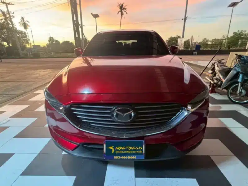 MAZDA CX8 skyactiv Prins VSI-3 DI หม้อต้ม Prins eVP-500 รางหัวฉีด Keihin K9 กรอง Keihin กล่อง AFC 3.0 DI ถังโดนัท 43L