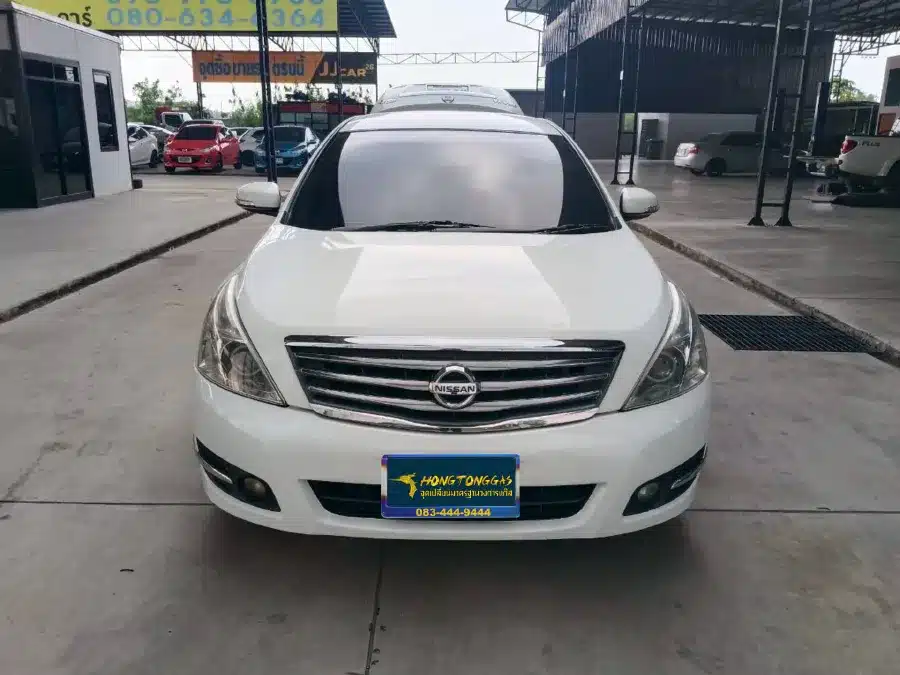 NISSAN TEANA 2.0XL Prins EcoMax หม้อต้ม Tomasetto Nordic รางหัวฉีด HANA กรองแก๊ส Certools F-750 กล่อง AFC Compact 4D ถังโดนัทวางบน 52L