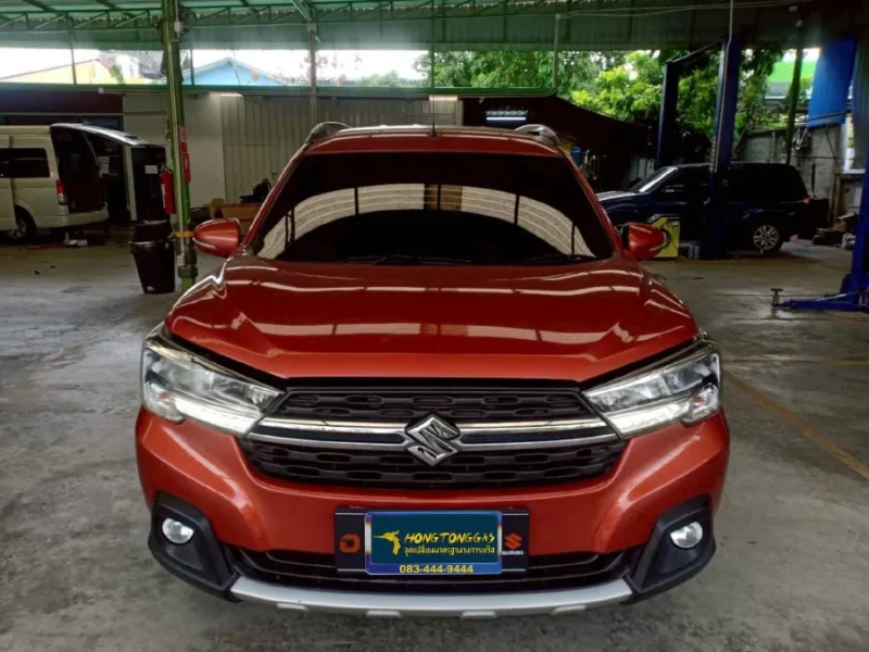 Suzuki XL7 ชุดแก๊ส Prins EcoMax หม้อต้ม Tomasetto Nordic รางหัวฉีด HANA กล่อง Prins AFC Compact 4D กรองแก๊สกลางสาย Certools F-750 ถังโดนัทหุ้มยาง 48 L