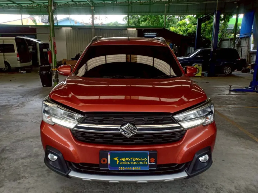 Suzuki XL7 ชุดแก๊ส Prins EcoMax หม้อต้ม Tomasetto Nordic รางหัวฉีด HANA กล่อง Prins AFC Compact 4D กรองแก๊สกลางสาย Certools F-750 ถังโดนัทหุ้มยาง 48 L