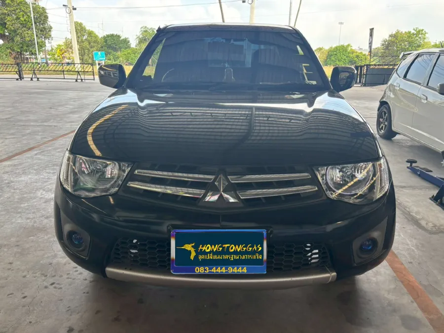 Mitsubishi Triton ชุดแก๊ส AEB แท้อิตาลี หม้อต้ม Tomasetto Nordic รางหัวฉีด HANA กล่อง AEB MP48 4สูบ กรองแก๊สกลางสาย Certools F-750 ถังแคปซูลวางบน 75 ลิตร