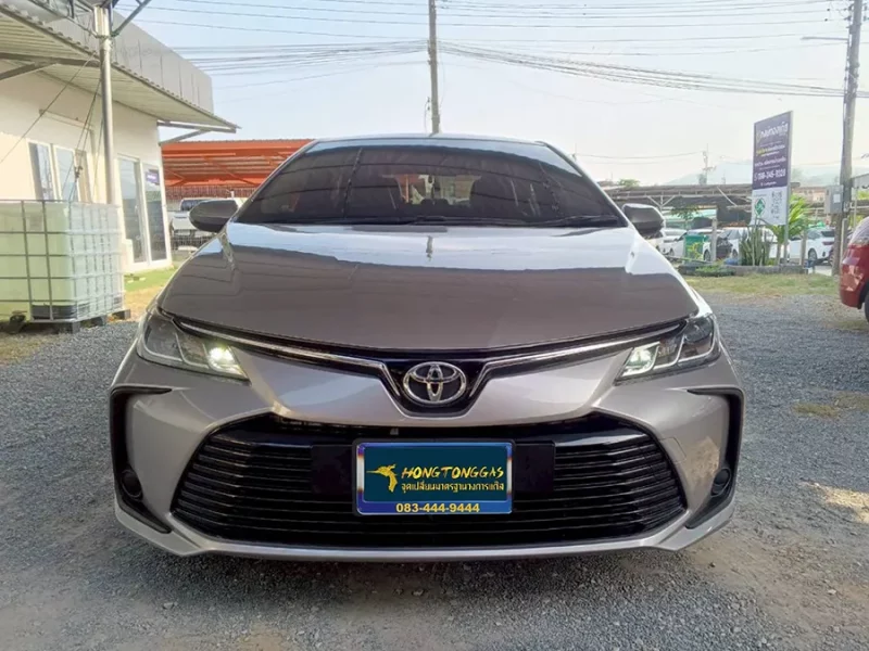 Toyota Altis Upgrade ชุดแก๊ส Prins EcoMax หม้อต้ม Tomasetto Nordic รางหัวฉีด HANA กรองแก๊ส Certools F-750 กล่อง Prins AFC Compact 4D