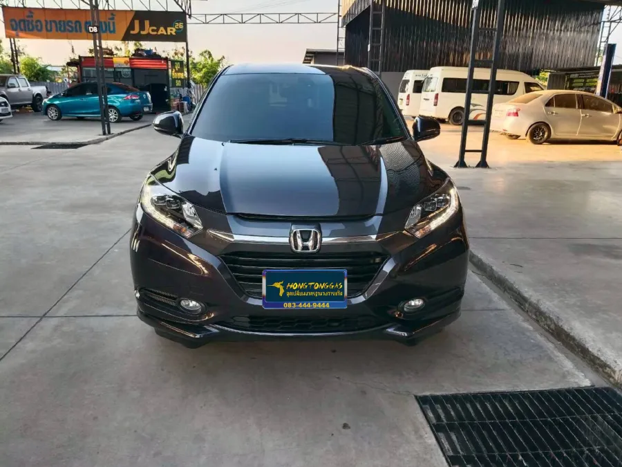 Honda HR-V ชุดแก๊ส Prins Silverline หม้อต้ม Prins eVP-500 รางหัวฉีด Prins กรองแก๊ส Prins กล่อง AFC Compact PRO 4D ถังโดนัทวางบน 42 L