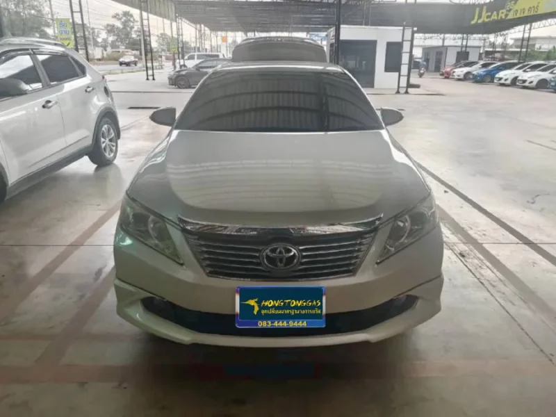 Toyota Camry 2.0G XV50 ชุดแก๊ส Prins EcoMax หม้อต้ม Tomasetto Nordic รางหัวฉีด HANA กรองแก๊ส Certools F-750 กล่อง Prins AFC Compact 4D ถังโดนัทวางบน 52L