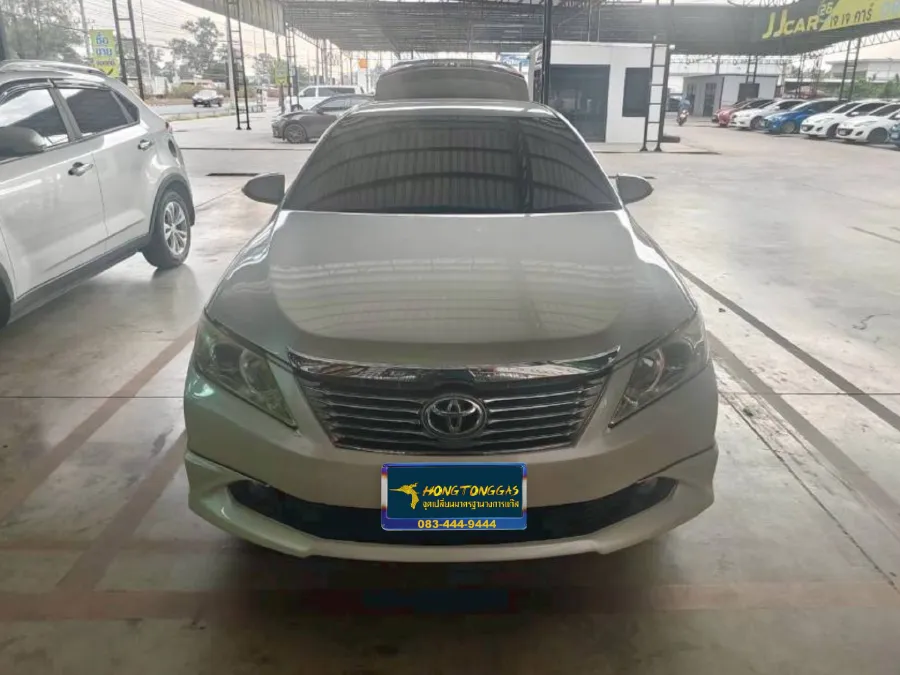 Toyota Camry 2.0G XV50 ชุดแก๊ส Prins EcoMax หม้อต้ม Tomasetto Nordic รางหัวฉีด HANA กรองแก๊ส Certools F-750 กล่อง Prins AFC Compact 4D ถังโดนัทวางบน 52L