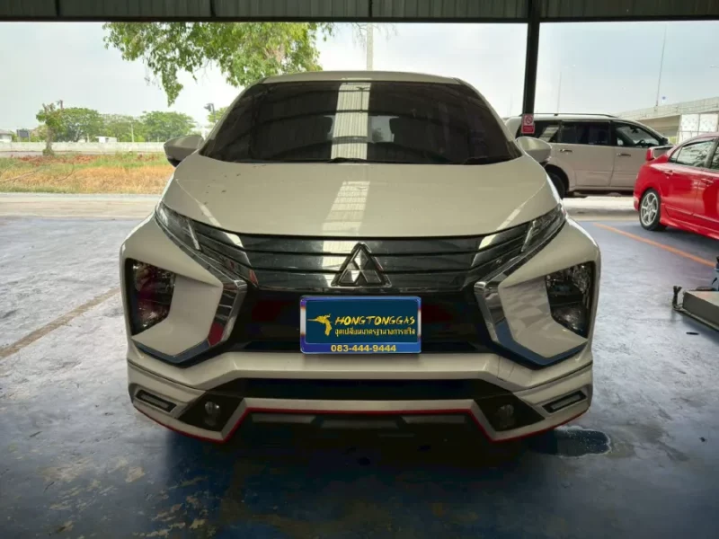 Mitsubishi Xpander Prins EcoMax หม้อต้ม Tomasetto Nordic รางหัวฉีด HANA กล่อง Prins AFC Compact 4D ถังโดนัทหุ้มยาง วางล่าง 48L