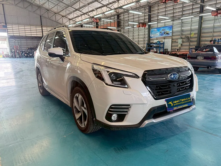 SUBARU FORESTER 2.0 PrinsVSI-3 DI หม้อต้ม Prins eVP-500 รางหัวฉีด Keihin K9 กรองแก๊ส Keihin กล่อง Prins AFC 3.0 DI ถังโดนัทวางบน 42 L