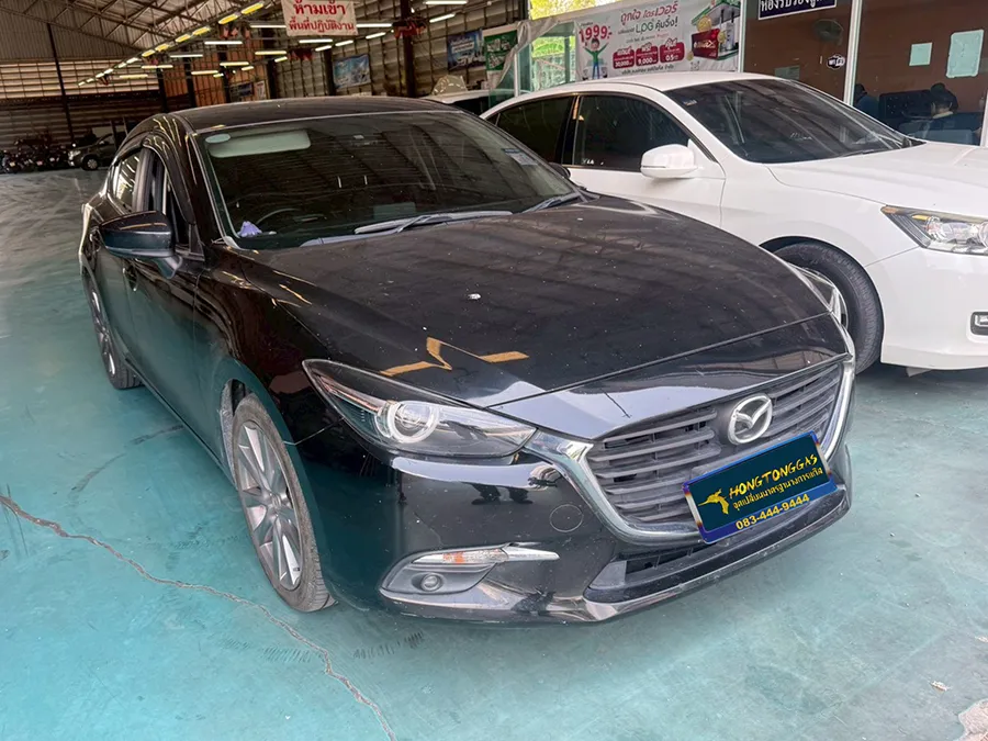 Mazda3 2.0 Skyactiv Prins VSI-3 DI กล่อง AFC 3.0 DI หัวฉีด Keihin K9 หม้อต้ม Prins eVP-500 กรองแก๊ส Keihin ถังโดนัทวางบน 52L