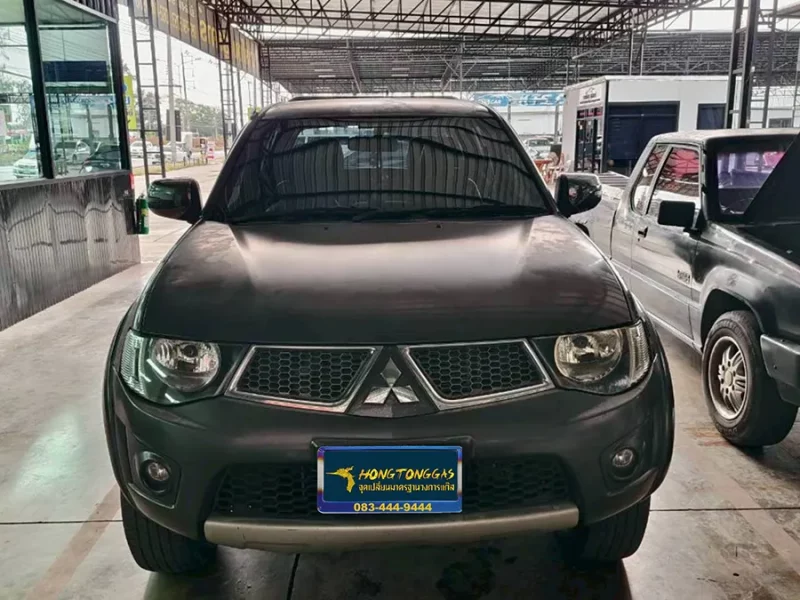 Mitsubishi Triton AEB หม้อต้ม Tomasetto Nordic รางหัวฉีด VALTEK กล่อง AEB MP48 กรองแก๊สกลางสาย Certools F-750 ถังแคปซูลวางบน 58 ลิตร