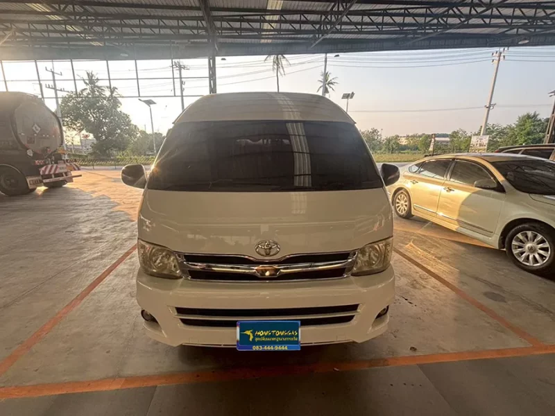 Toyota Commuter ชุดแก๊ส AEB กล่อง AEB MP48 4สูบ หม้อต้ม Tomasetto Nordic รางหัวฉีด HANA กรองแก๊สกลางสาย Certools F-750 ถังโดนัทหุ้มยาง วางล่าง 54 ลิตร