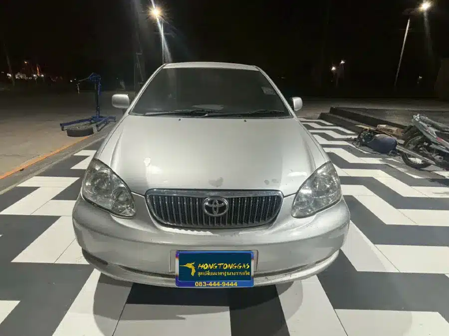 TOYOTA ALTIS AEB หม้อต้ม Tomasetto Nordic รางหัวฉีด HANA กรองแก๊ส Certools F-750 กล่อง AEB MP48 ถังโดนัทวางบน 42L