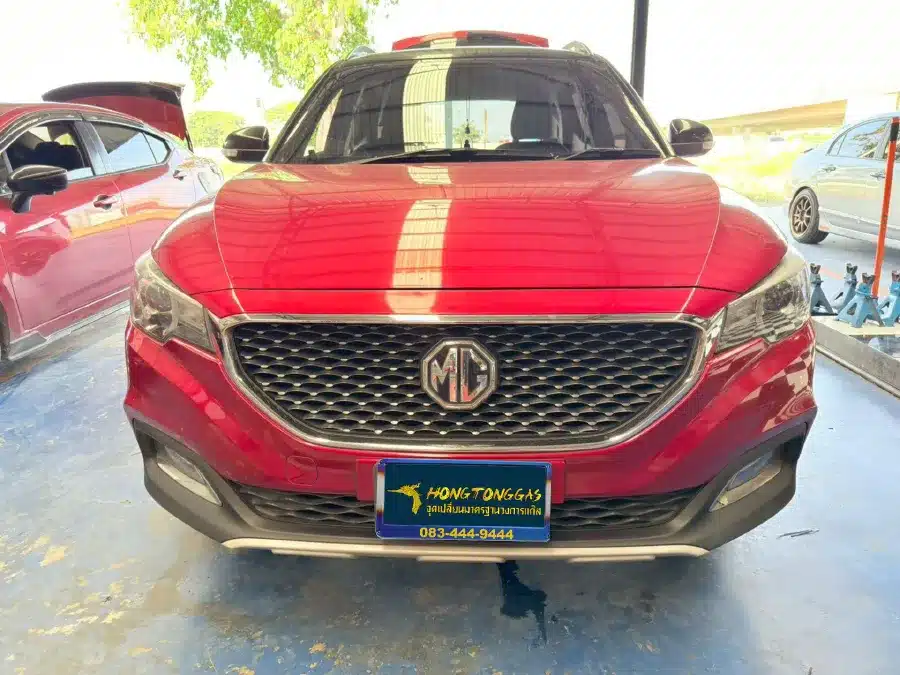 MG ZS Prins EcoMax หม้อต้ม Tomasetto Nordic หัวฉีด HANA กรองแก๊ส Certools F-750 กล่อง Prins AFC Compact 4D ถังโดนัทวางบน 42L