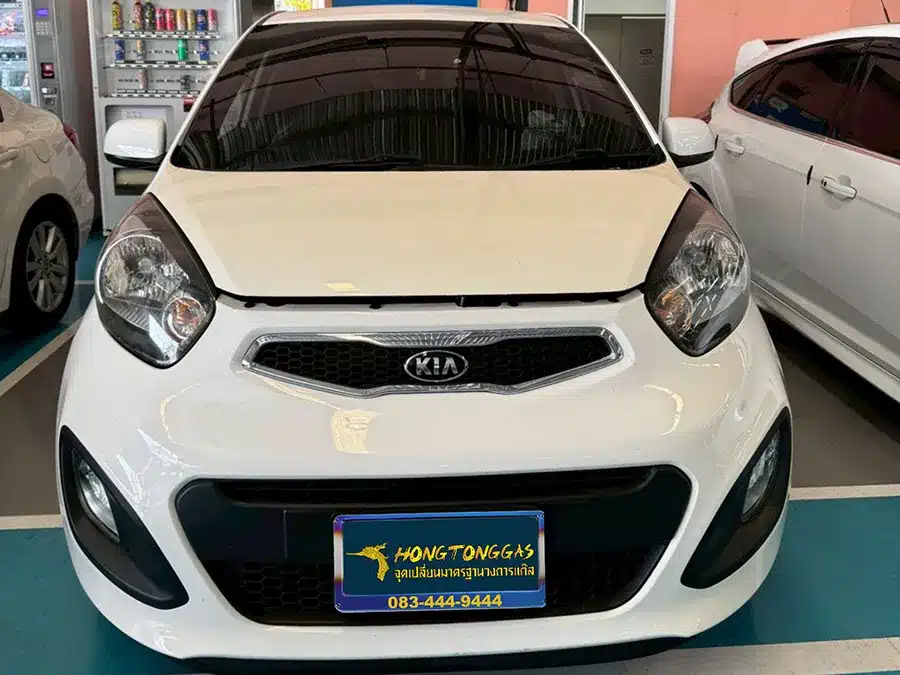 KIA Picanto AEB แท้อิตาลี กล่อง AEB MP48 4สูบ รางหัวฉีดแก๊ส HANA หม้อต้ม Tomasetto Nordic ถังแคปซูลวางบน 36 ลิตร
