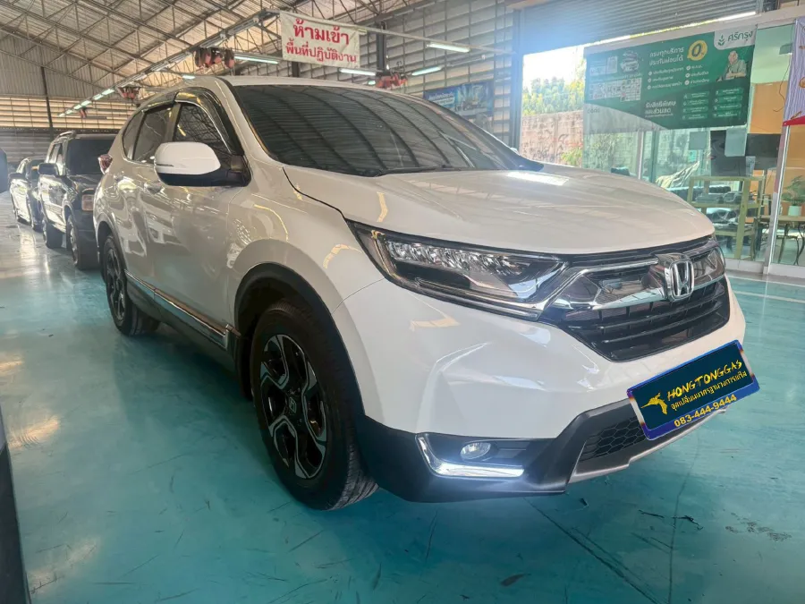 Honda CR-V ชุดแก๊ส Prins Silverline หม้อต้ม Prins eVP-500 รางหัวฉีด Prins กรองแก๊ส Prins กล่อง Prins AFC Compact Pro 4D ถังโดนัทวางใน 62L