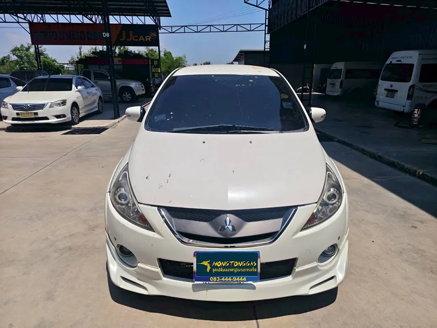 Mitsubishi Space Wagon Prins EcoMax หม้อต้ม Tomasetto Nordic รางหัวฉีด HANA กล่อง Prins AFC Compact 4D ถังแคปซูลวางบน 58 L