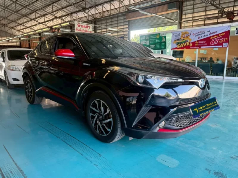 TOYOTA CH-R 1.8 Hybrid Prins EcoMax หม้อต้ม Tomasetto Nordic รางหัวฉีด HANA กล่อง Prins AFC Compact 4D กรองแก๊ส Certools F-750 ถังโดนัทวางบน 35 ลิตร