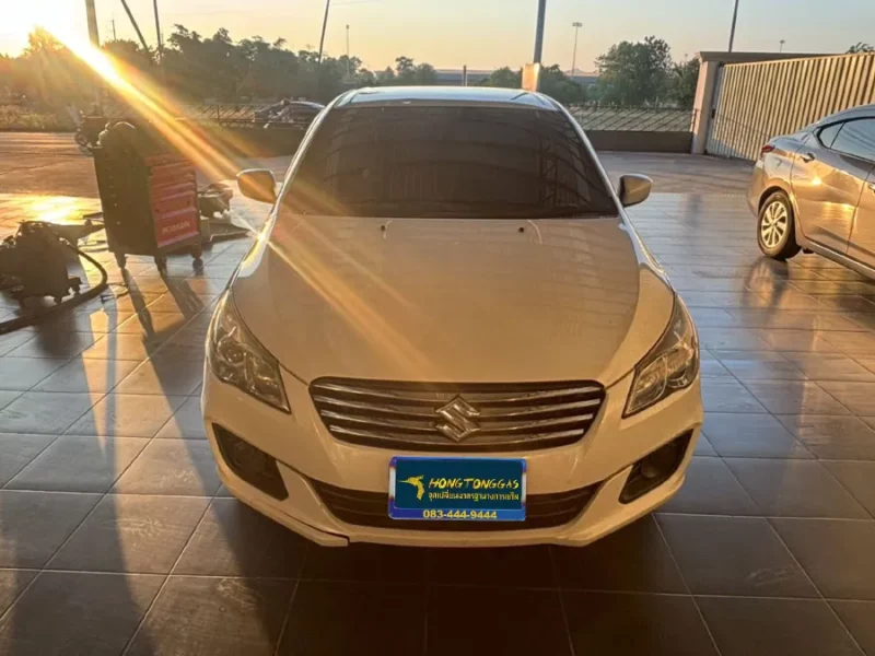 Suzuki Ciaz AEB รางหัวฉีด HANA กล่อง AEB MP48 4สูบ หม้อต้ม Tomasetto Nordic กรองแก๊สกลางสาย Certools F-750 ถังโดนัทวางบน 42L