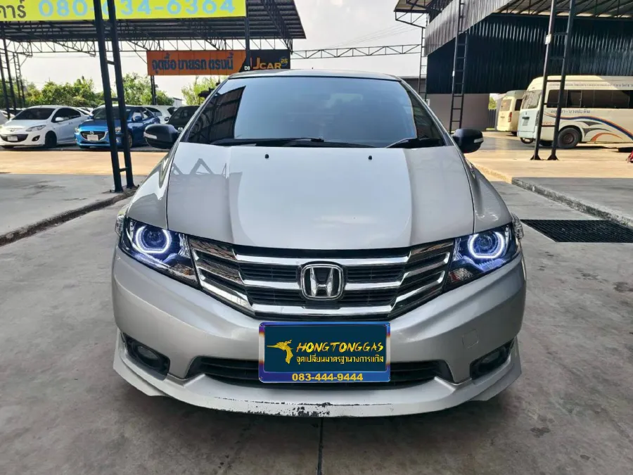 Honda City Prins EcoMax หม้อต้ม Tomasetto Nordic รางหัวฉีด HANA กล่อง Prins AFC Compact 4D กรองแก๊สกลางสาย Certools F-750 ถังโดนัทวางบน 42 ลิตร