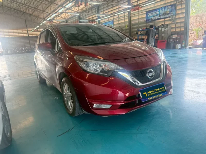 Nissan Note AEB หม้อต้ม Tomasetto Nordic รางหัวฉีด HANA กรองแก๊ส Certools F-750 กล่อง AEB MP48 ถังโดนัทวางบน 42L
