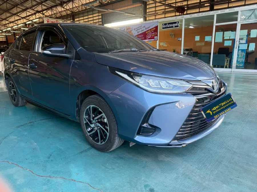 Toyota Yaris Ativ Prins EcoMax หม้อต้ม Tomasetto Nordic รางหัวฉีด HANA กรองแก๊ส Certools F-750 กล่อง Prins AFC Compact 4D ถังโดนัทวางบน 42L