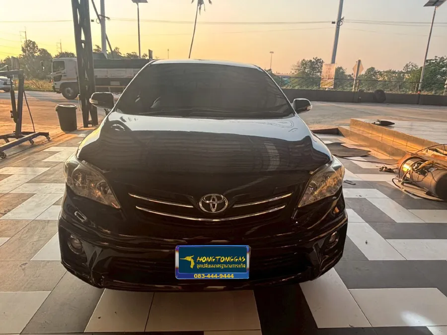 TOYOTA ALTIS AEB แท้ อิตาลี หม้อต้ม Tomasetto Nordic รางหัวฉีด VALTEK กรองแก๊ส Certools F-750 กล่อง AEB MP48 4 สููบ ถังโดนัทวางบน 42 L