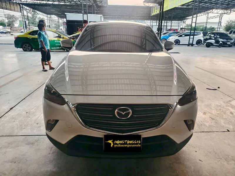 Mazda CX-3 PRINS VSI DI Compact หม้อต้ม Prins eVP-500 รางหัวฉีด Keihin K9 กรองแก๊ส Keihin กล่อง Prins DI Compact ถังโดนัท 54L