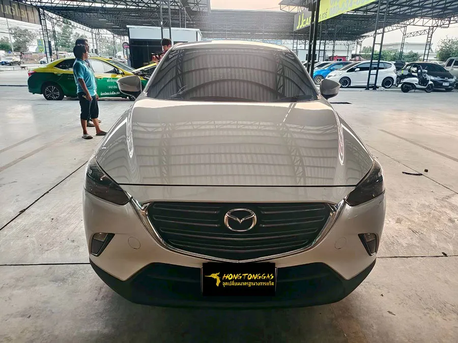 Mazda CX-3 PRINS VSI DI Compact หม้อต้ม Prins eVP-500 รางหัวฉีด Keihin K9 กรองแก๊ส Keihin กล่อง Prins DI Compact ถังโดนัท 54L