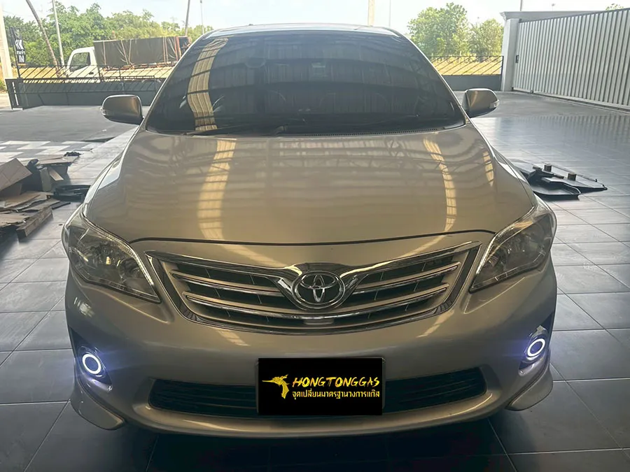 TOYOTA CAMRY Prins EcoMax หม้อต้ม Tomasetto Nordic รางหัวฉีด Hana กรองแก๊สกลางสาย Certool F-750 กล่อง Prins AFC Compact 4D ถังแคปซูล 58L