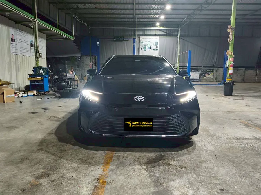 CAMRY 2.5 HEV XV80 Prins VSI-3 DI หม้อต้ม Prins eVP-500 รางหัวฉีด Keihin K9 กรอง Keihin กล่อง Prins AFC 3.0 DI ถังโดนัทวางบน 62 L
