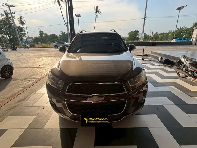 CHEVROLET CAPTIVA Prins EcoMax หม้อต้ม Tomasetto Nordic รางหัวฉีด Hana กรองแก๊สกลางสาย Certool F-750 กล่อง Prins AFC Compact 4D ถังโดนัท 43L หุ้มยาง