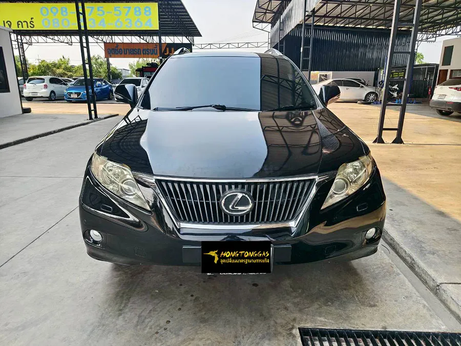 Lexus RX270 Prins Silverline หม้อต้ม Prins eVP-500 รางหัวฉีด Prins กรองแก๊สกลางสาย Certool F-750 กล่อง AFC Compact Pro 4D ถังโดนัทวางบน 52L