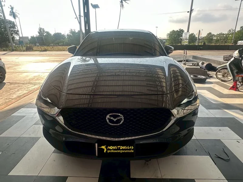 MAZDA CX-30 PRINS AFC-3 DI หม้อต้ม Prins eVP-500 รางหัวฉีด Keihin K9 กรองแก๊ส Keihin กล่อง Prins DI Compact ถังโดนัท 42L