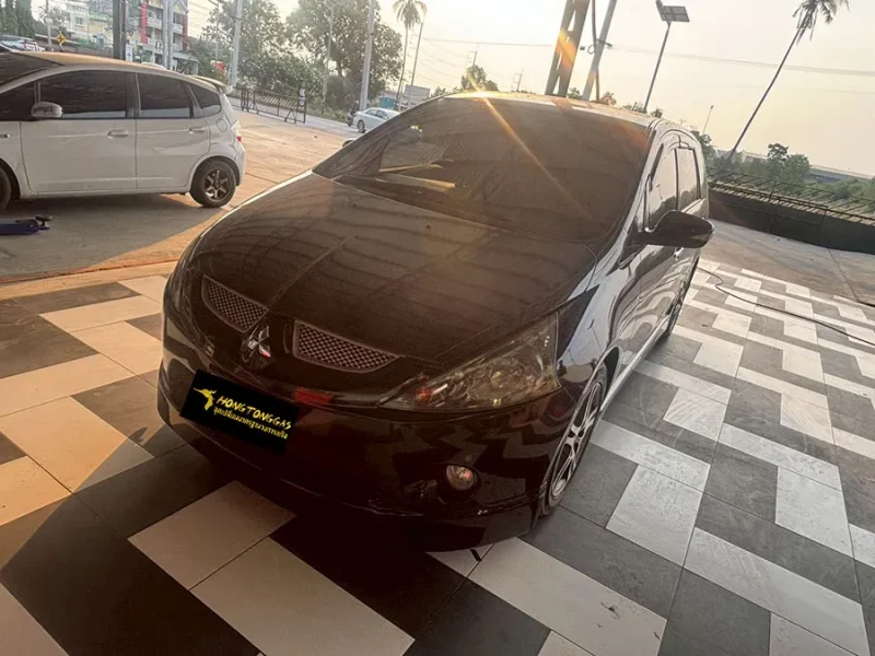 MITSUBISHI SPACEWAGON AEB แท้อิตาลี 4 สูบ หม้อต้ม Tomasetto Nordic รางหัวฉีด HANA กรองแก๊ส Certools F-750 กล่อง AEB MP48 ถังแคปซูล 58L